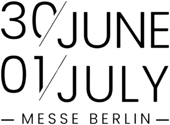 30 June – 01 July, Messe Berlin